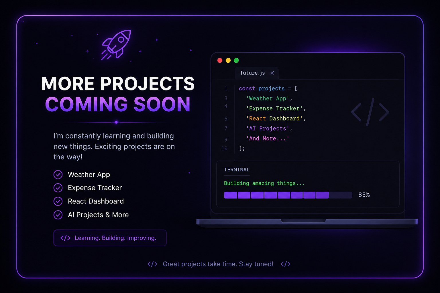 Portfolio Website Screenshot